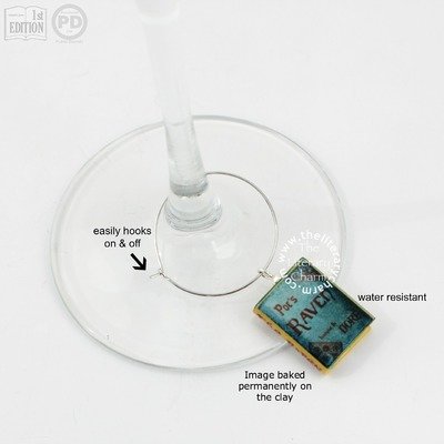 THE RAVEN Wine &amp; Beverage Charm