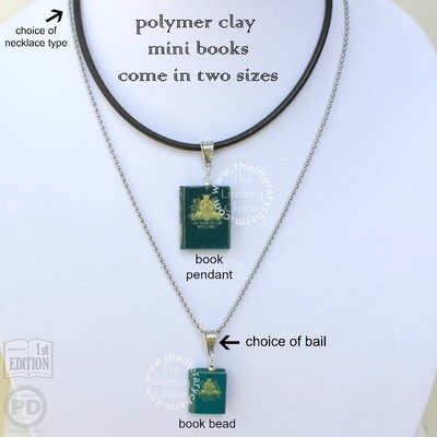 THE WIND IN THE WILLOWS Book Necklace