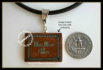 LARGE Custom Clay Pendant Necklace Key Chain Backpack Clip for Men and Women