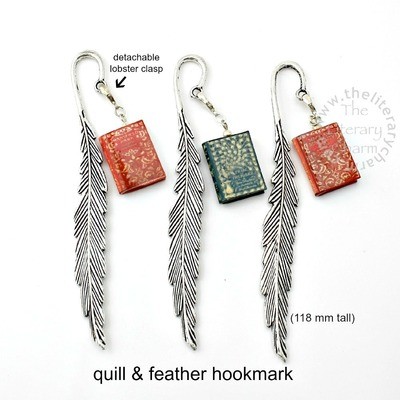 JANE AUSTEN Book Bead Hookmark