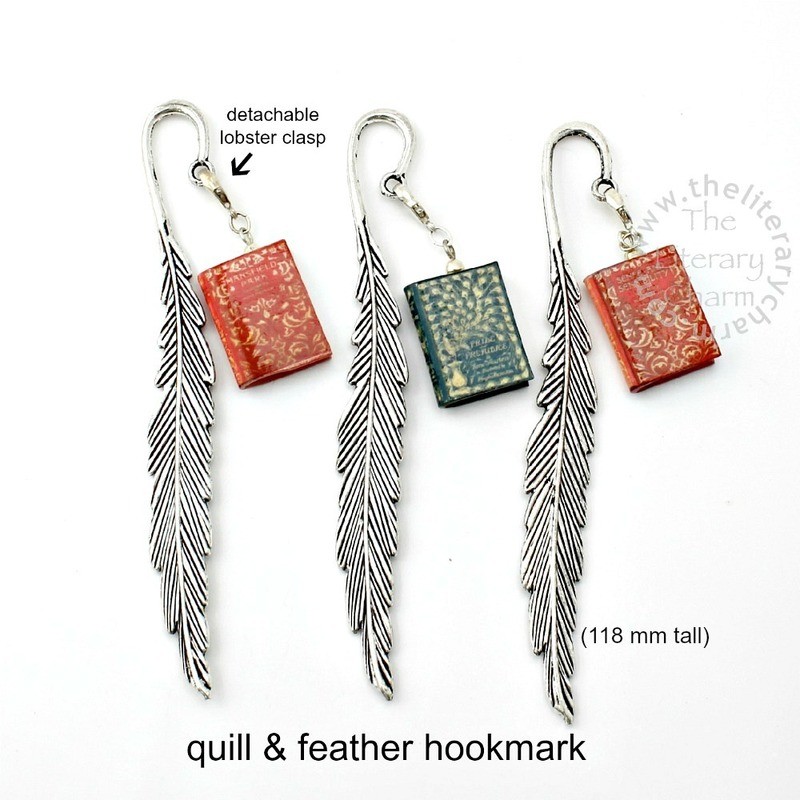 JANE AUSTEN Book Bead Hookmark