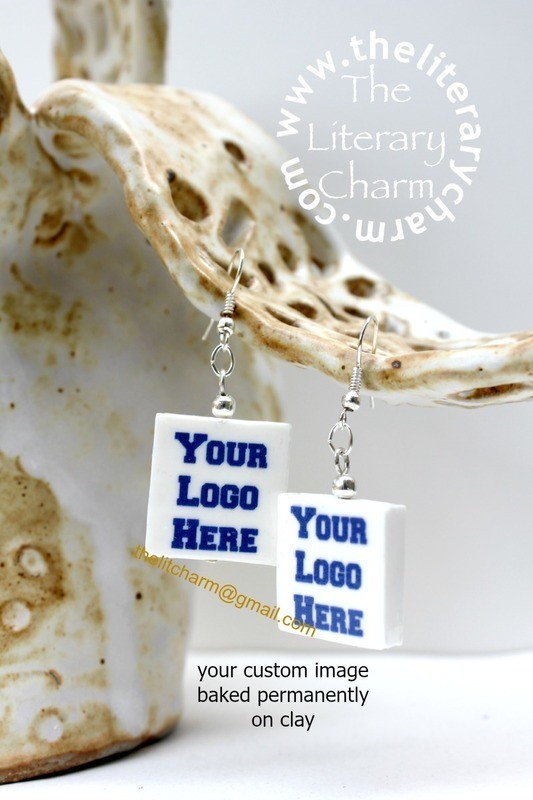 NEW! Double-Sided Clay Tile Earrings (Fully Customizable)