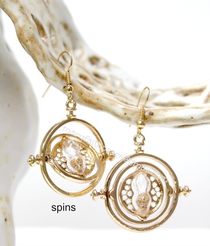 Time Turner Hourglass Earrings
