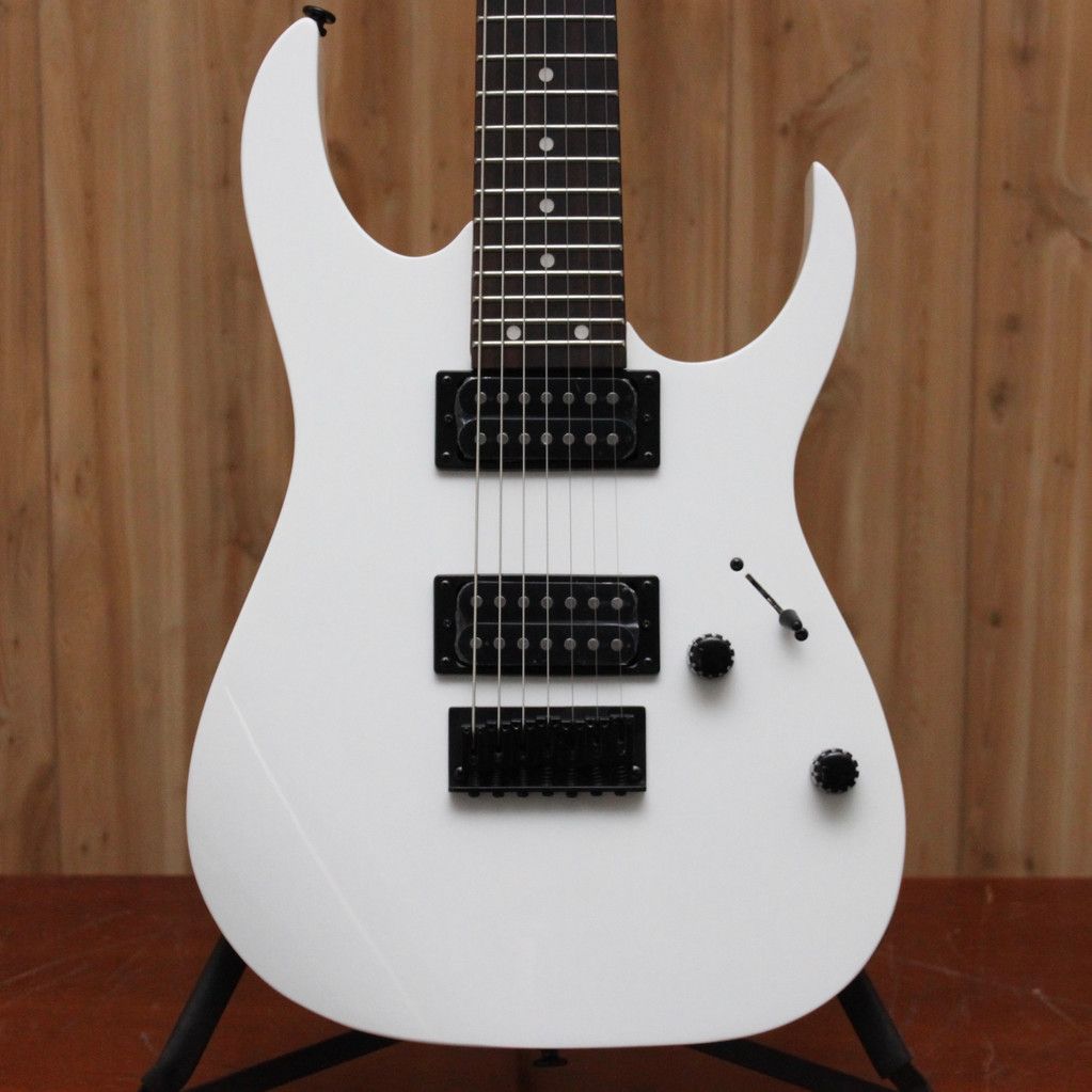 Ibanez GIO GRG7221 7str Electric Guitar - White