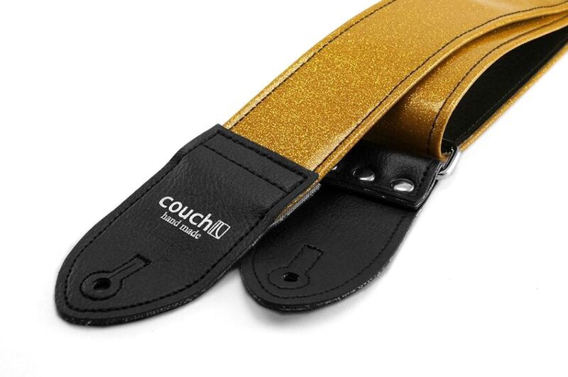 Couch Straps Gold Sparkle Luggage