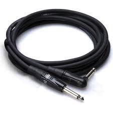 Hosa Pro - Pro Guitar Cable, REAN Straight to Right-angle, 15 ft