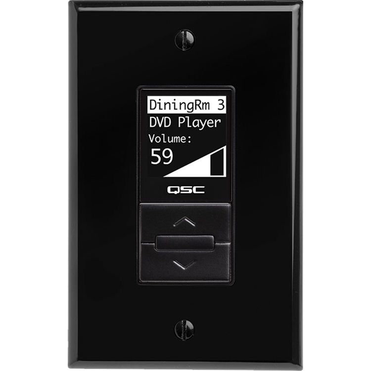 QSC MP-MFC-BK Wall Mount Controller