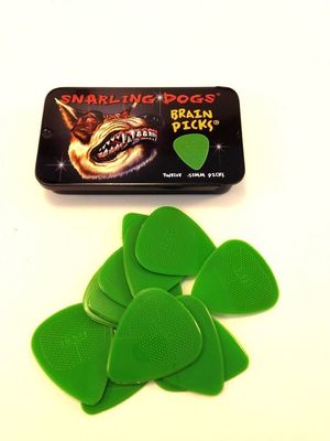 Snarling Dog Brain Picks, 12 Pack -  .53mm
