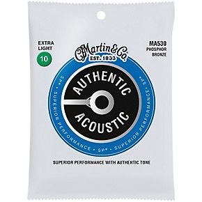 Martin Authentic Acoustic SP Phosphor Bronze Extra Light, 10-47