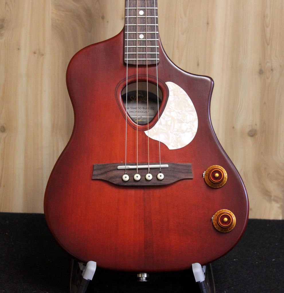 Seagull Ukulele Steel SG Burst EQ