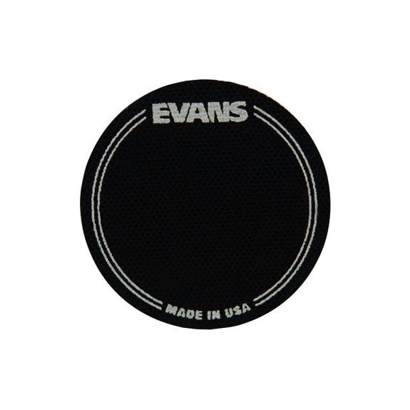 Evans EQ Single Pedal Patch, Black Nylon