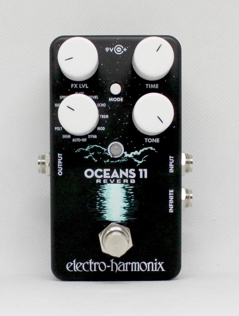 Electro-Harmonix Oceans 11 -  Reverb, 9.6DC-200 PSU included