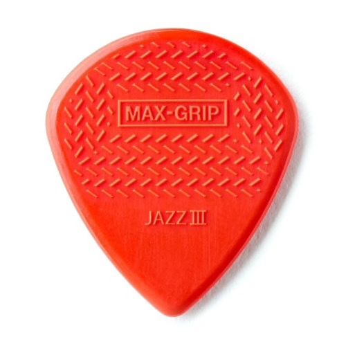 Dunlop Max Grip Jazz III Nylon Guitar Picks — 6-Pack