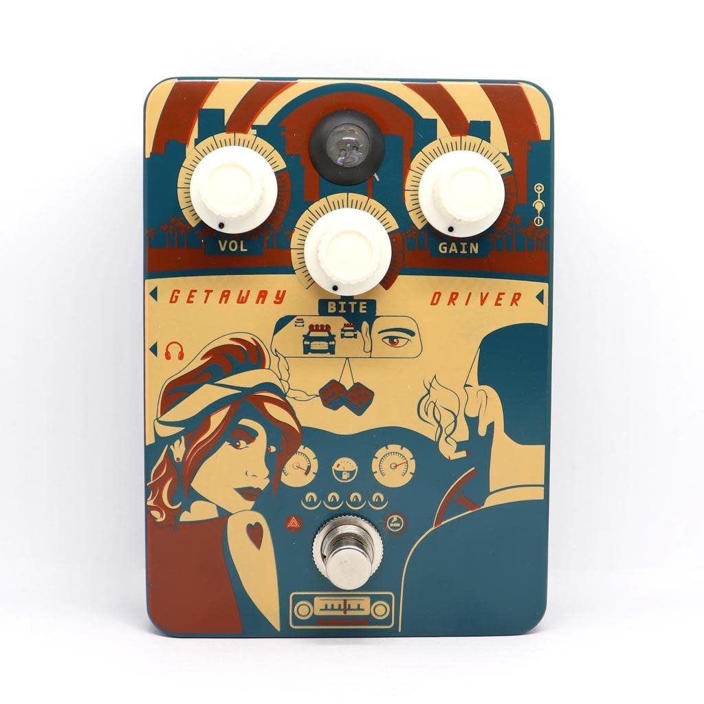 Orange Getaway Driver Overdrive Pedal