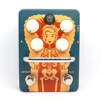 Orange Fur Coat Vintage Octave Fuzz