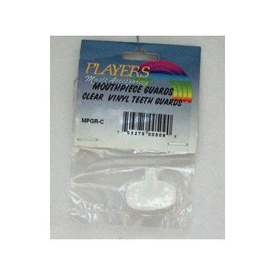 Players Mouthpiece Guard- Clear Vinyl Teeth Guards
