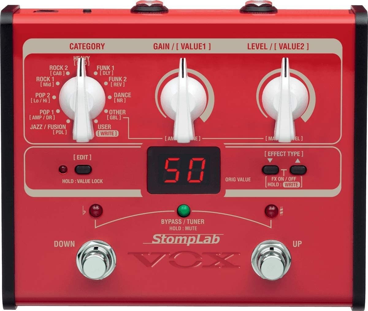 Vox StompLab 1B Bass Modeling Effects Pedal