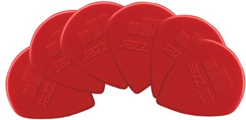 Dunlop Jazz III Nylon 6 Pack Picks