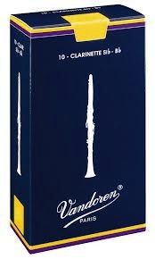 Vandoren Bb Clarinet Reeds 10pk