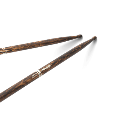 ProMark Classic Forward 2B FireGrain Hickory Drumstick, Oval Wood Tip