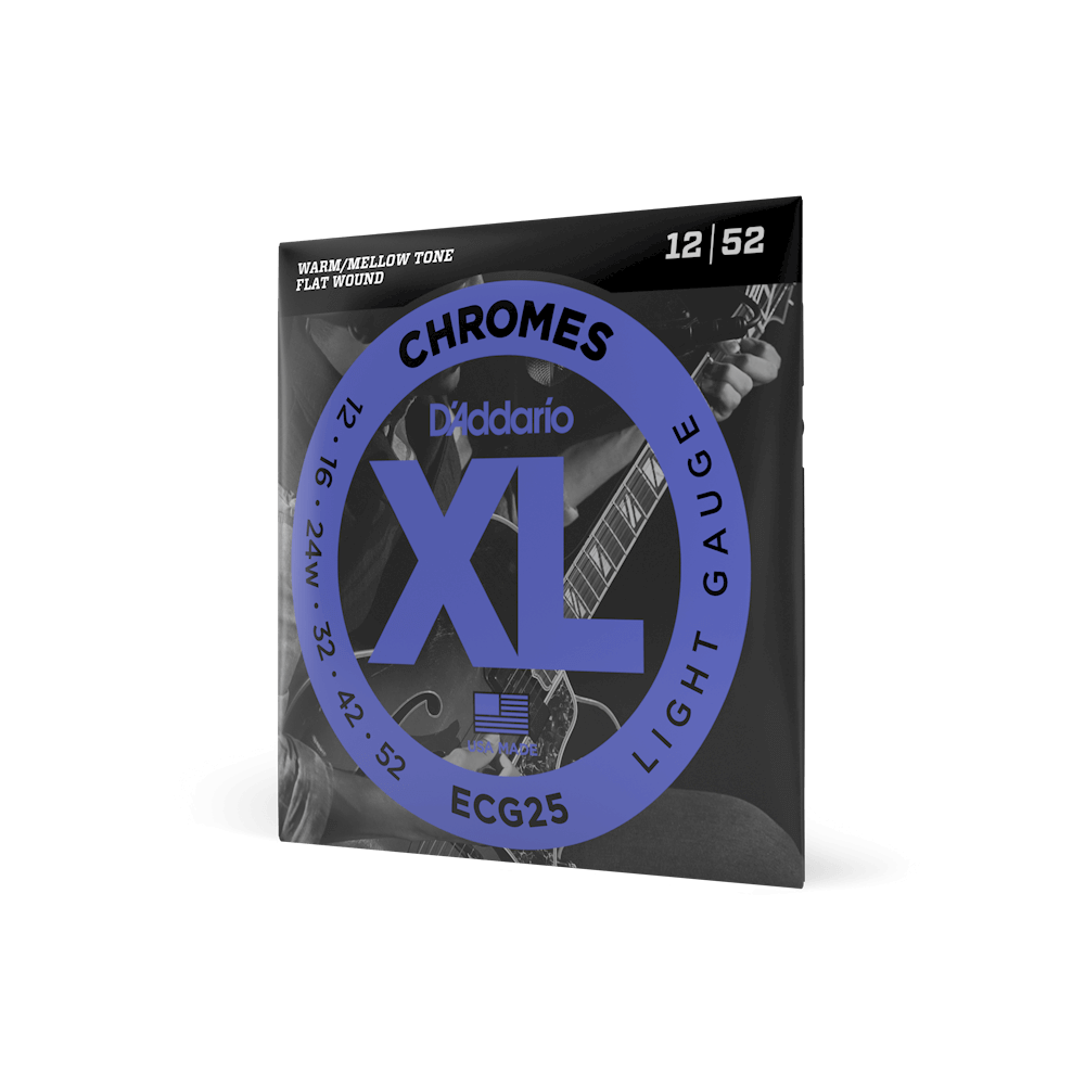 12-52 Light, XL Chromes Electric Guitar Strings