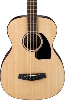 Ibanez PCBE12 Acoustic/Electric Bass Guitar - Open Pore Natural