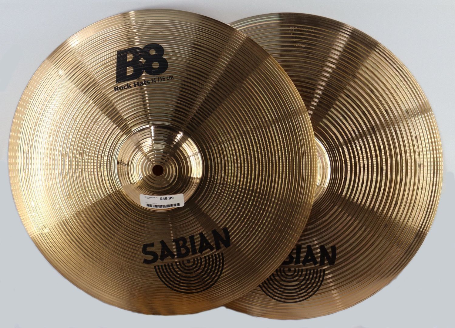 Used Sabian B8 14” Hi-Hats