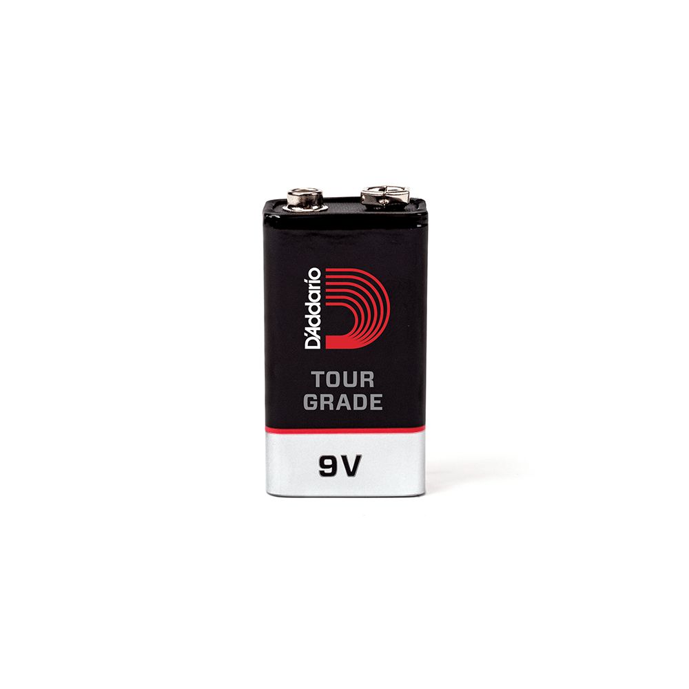 D&#39;Addario Tour-Grade 9V Battery, 2 pack