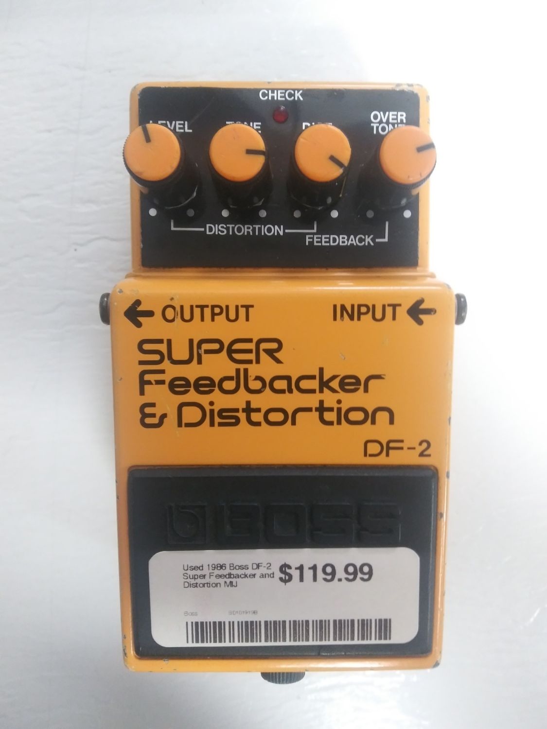 Used 1986 Boss DF-2 Super Feedbacker and Distortion MIJ
