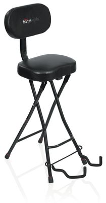 Gator Frameworks Combination Guitar Performance Seat and Single Guitar Stand