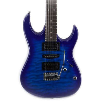 Ibanez GIO GRX70QA Electric Guitar - Transparent Blue Burst