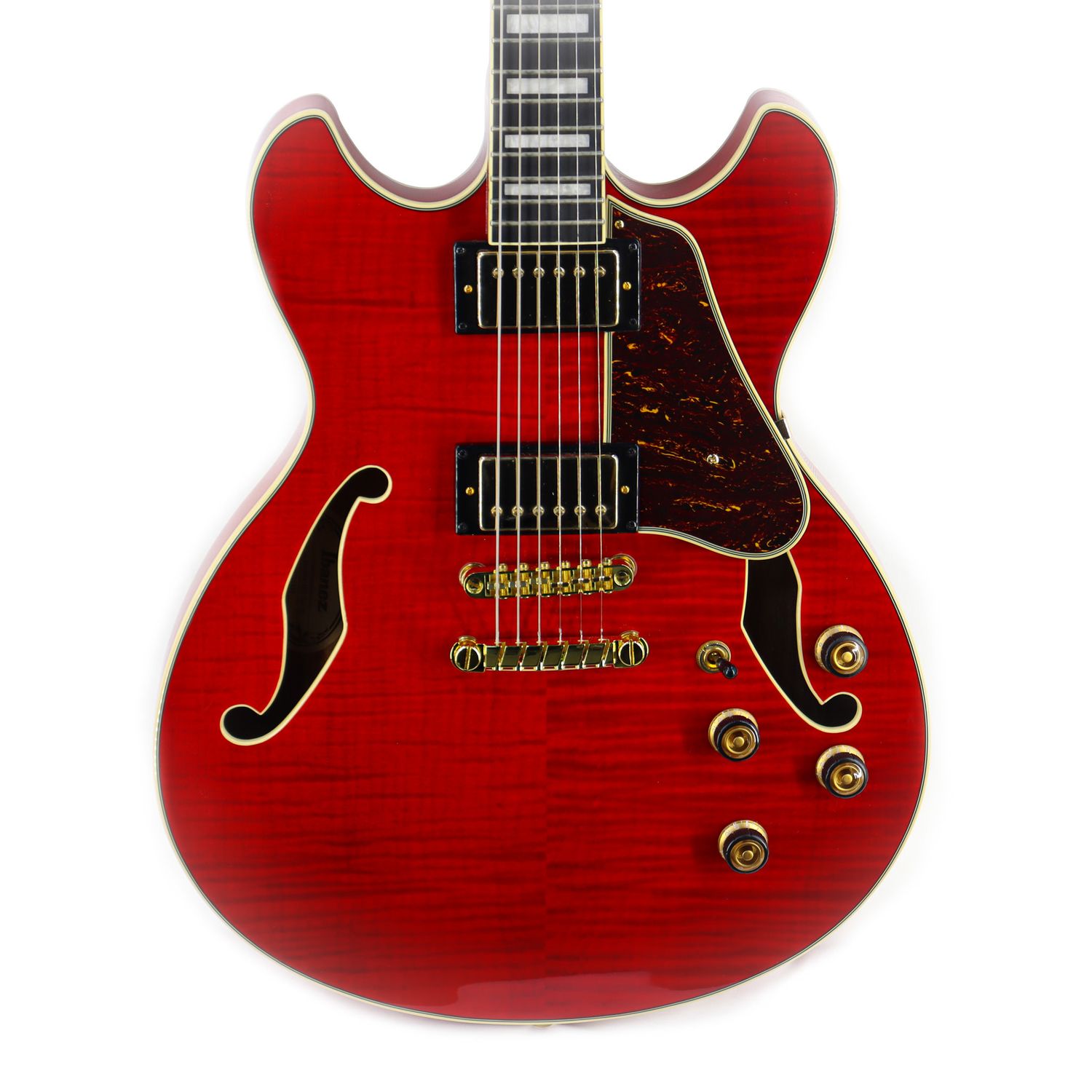 Ibanez Artcore Expressionist AS93FM Electric Guitar - Transparent Cherry Red