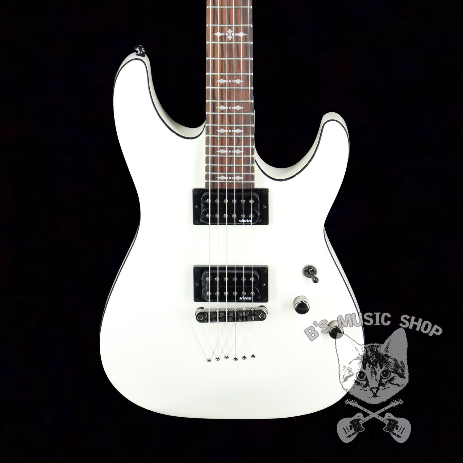 Schecter Omen-6 in Vintage White