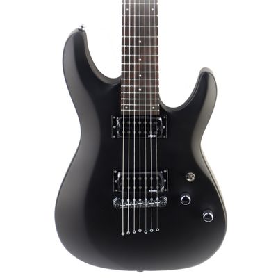 Schecter C-7 Deluxe in Satin Black