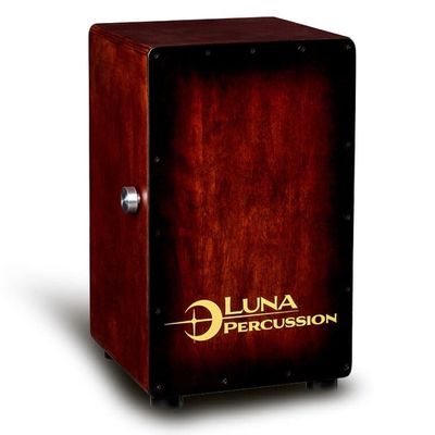Luna Vintage Mahogany Cajon with Bag