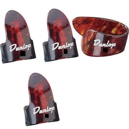 Dunlop Shell Pick Pack Finger (1 thumb, 3 finger) Large