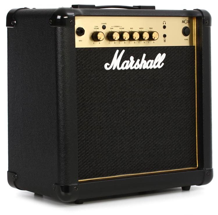 Marshall MG15G-U 15 Watt 1x8 combo with 2 channels &amp; MP3 input ( 2 units/carton)