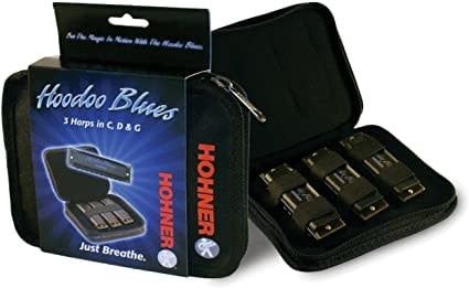 Hohner Hoodoo Blues 3-Pack - Includes Keys of C, D &amp; G