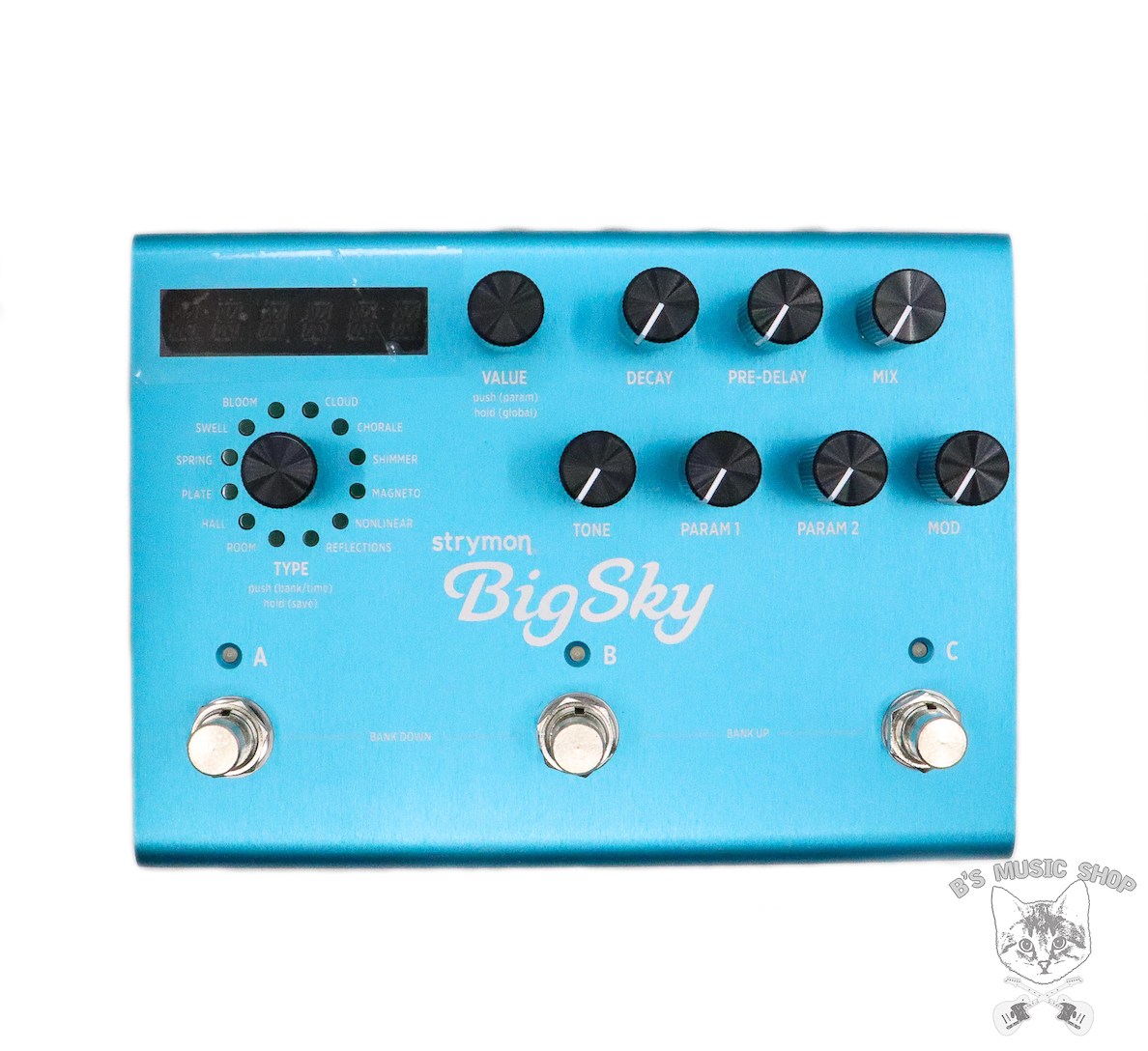 Strymon BigSky Reverberator - Multi-reverb effect pedal