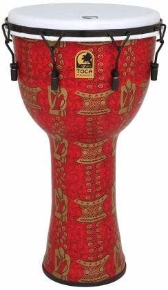 Toca Freestyle II Mechanically Tuned 12&quot; Djembe - Thinker