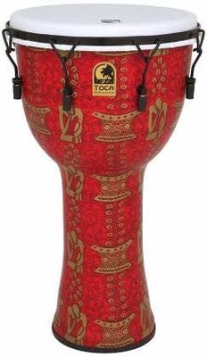 Toca Freestyle II Mechanically Tuned 12&quot; Djembe - Thinker
