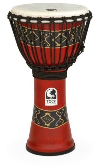 Toca Synergy Freestyle 10&quot; Djembe - Bali Red