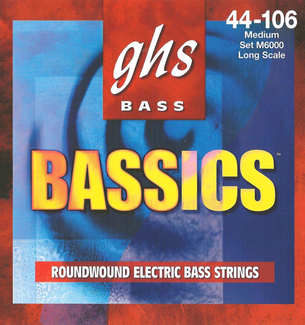 GHS Bass Bassics Long Scale Bass Strings Bassics .044-.106