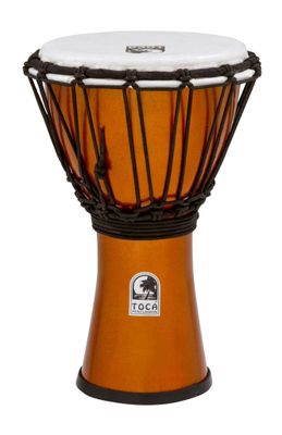 Toca Freestyle ColorSound 7&quot; Djembe - Metallic Orange