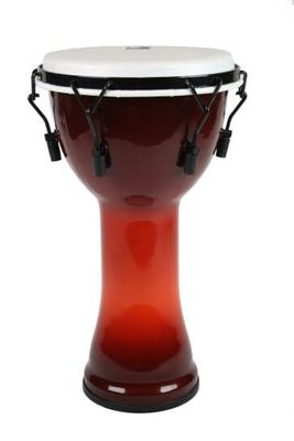 Toca Freestyle 9&quot; Mechanically Tuned Extended Rim Djembe - African Sunset