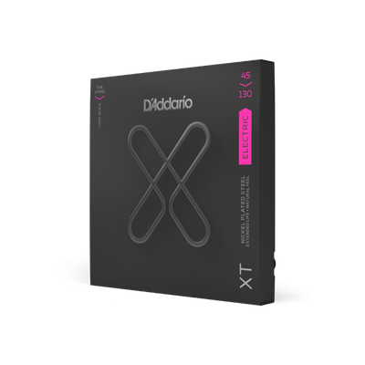 45-130 Regular Light 5-String, Long Scale, XT Nickel Coated Bass Strings