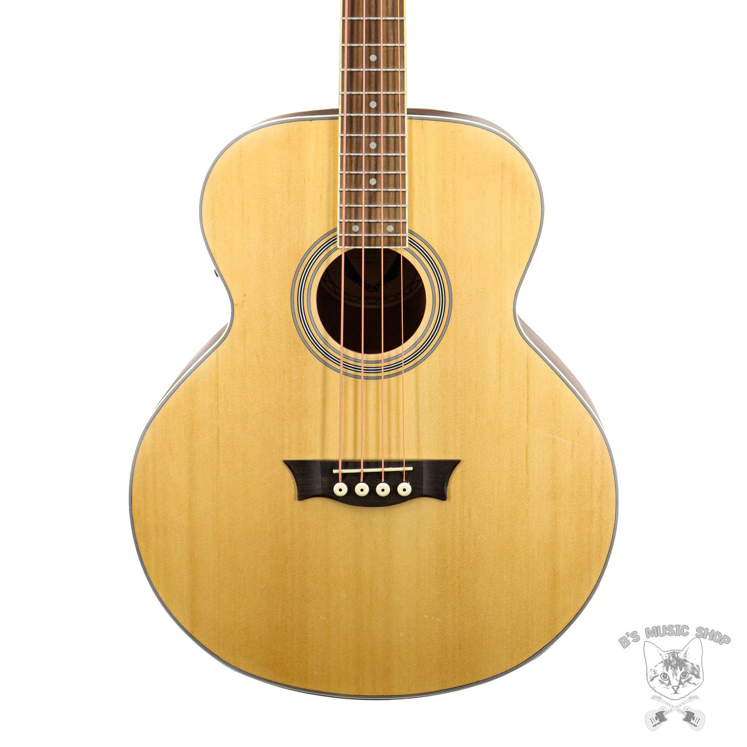 Dean Acoustic/Electric Bass Satin Natural