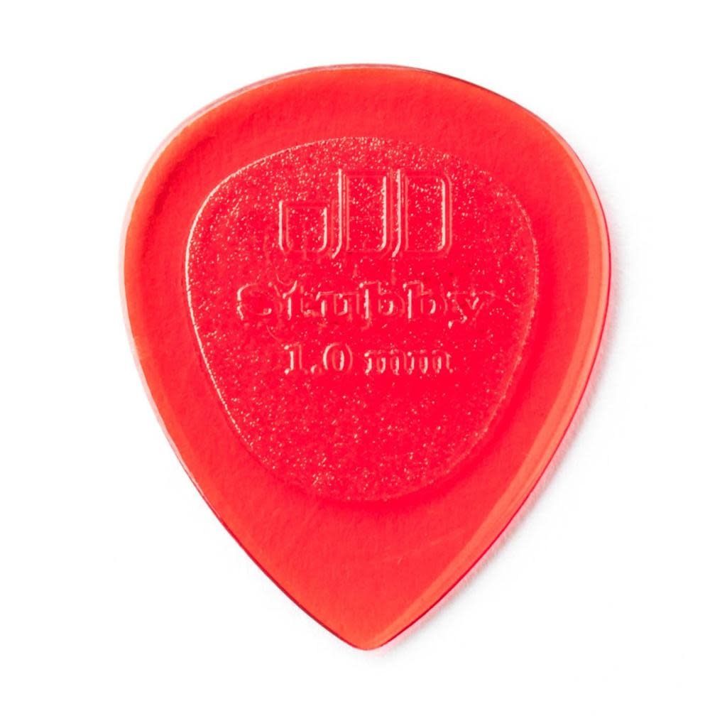 Dunlop Stubby 1.0mm Pick - 6 Pack