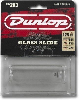 Dunlop 203 Pyrex Glass Slide - Large
