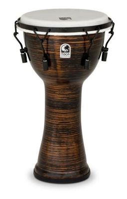 Toca Freestyle II Mechanically Tuned 10&quot; Djembe - Spun Copper